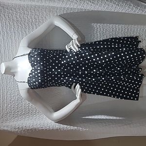 Polka Dot Swing Dress